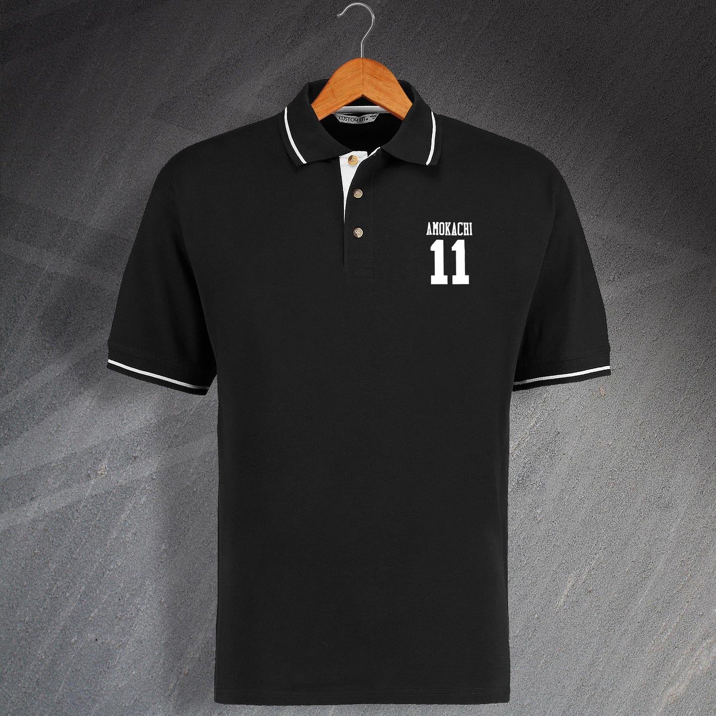 Daniel Amokachi Football Polo Shirt