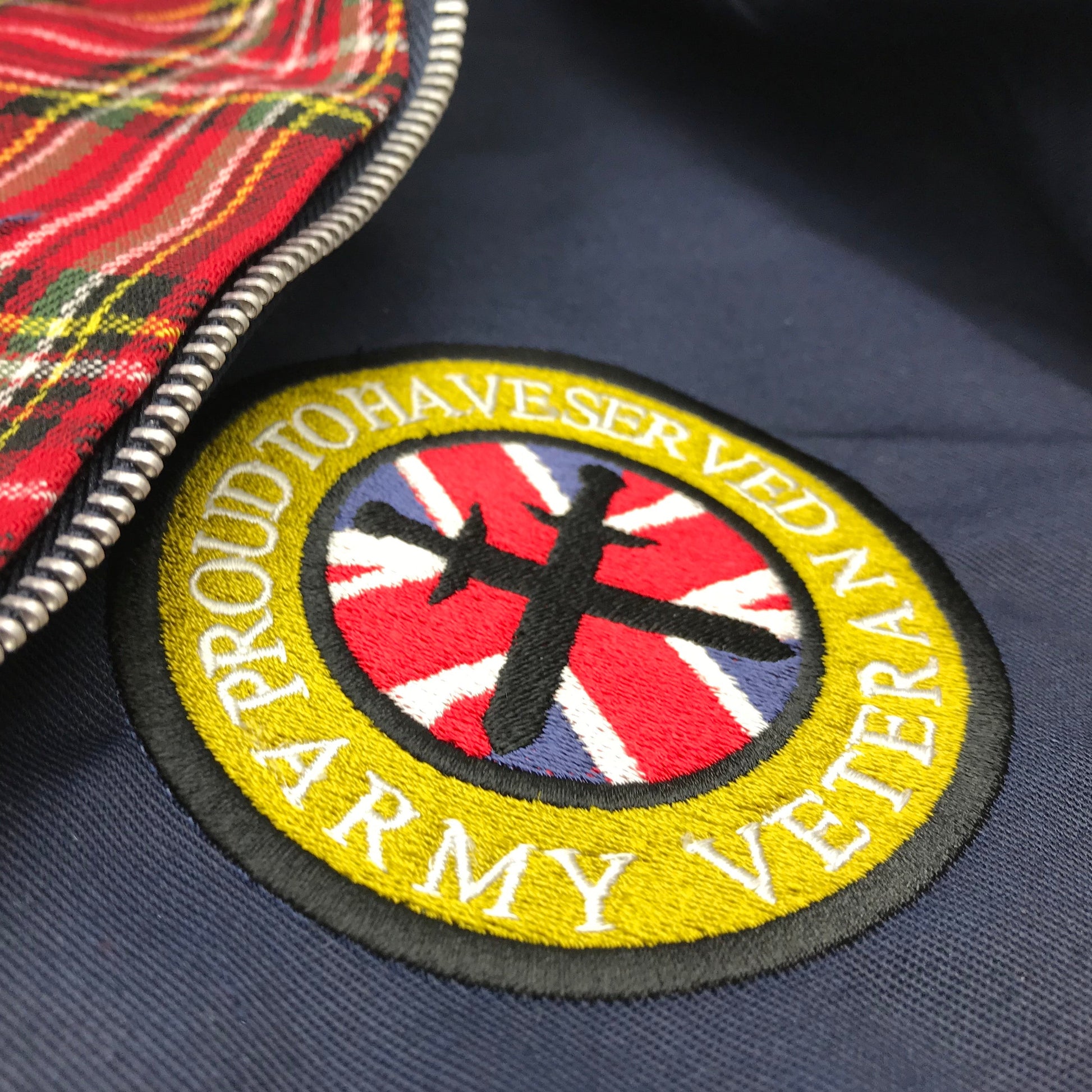 British Army Proud to Have Served Harrington Jacket