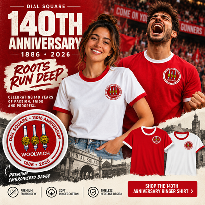 Arsenal 140th Anniversary Football Shirt