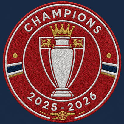 Arsenal Premiership Champions 2026 Shirt