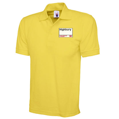 Arsenal Retro Highbury Polo Shirt