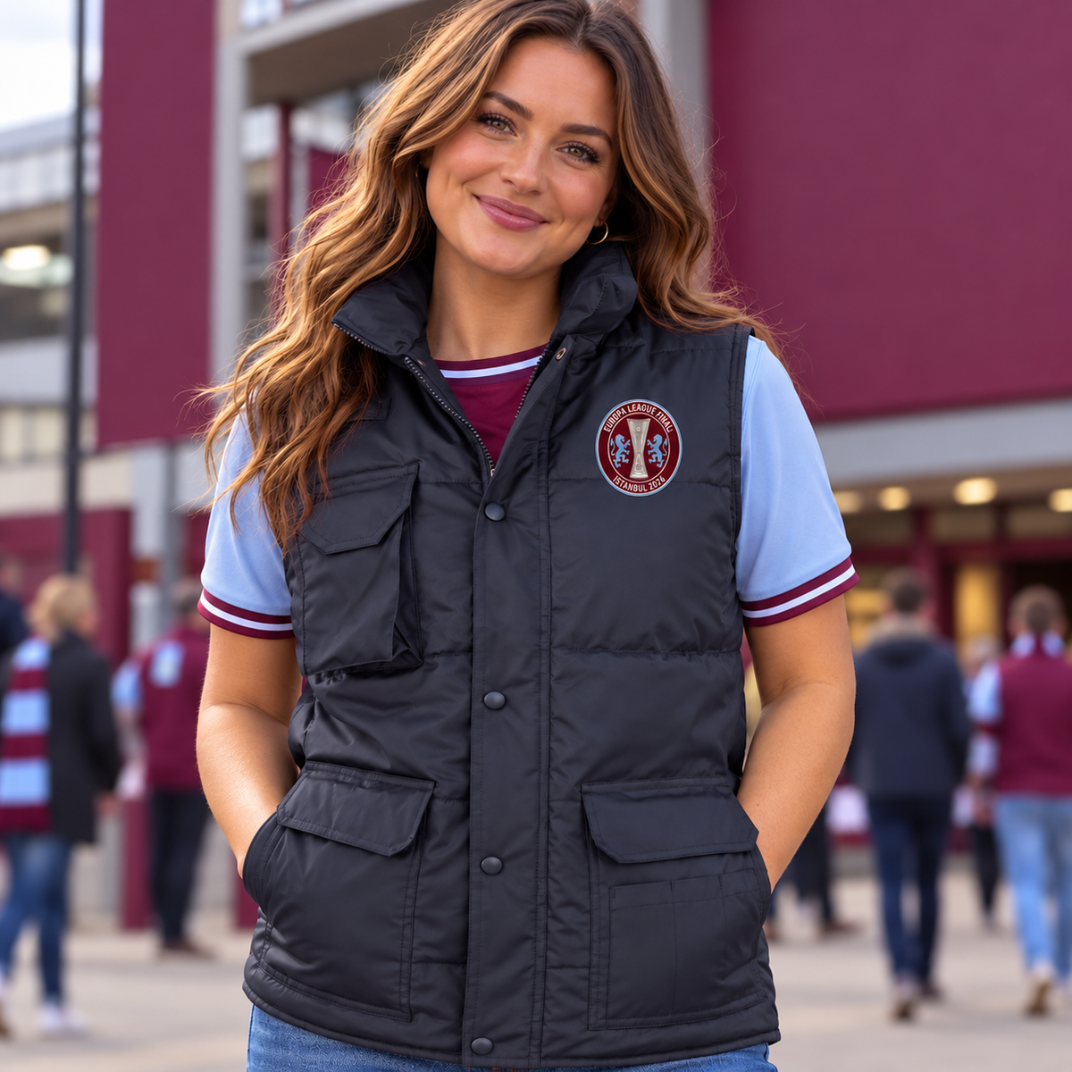 Aston Villa Europa League Final 2026 Bodywarmer