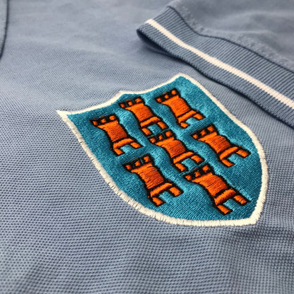 Retro Ballymena Football Polo Shirt