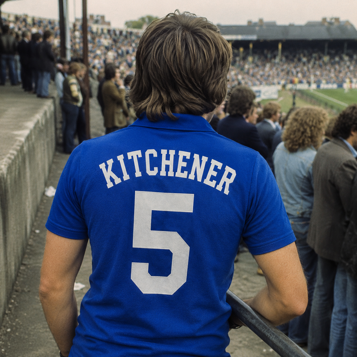 Barry Kitchener Millwall Football Shirt