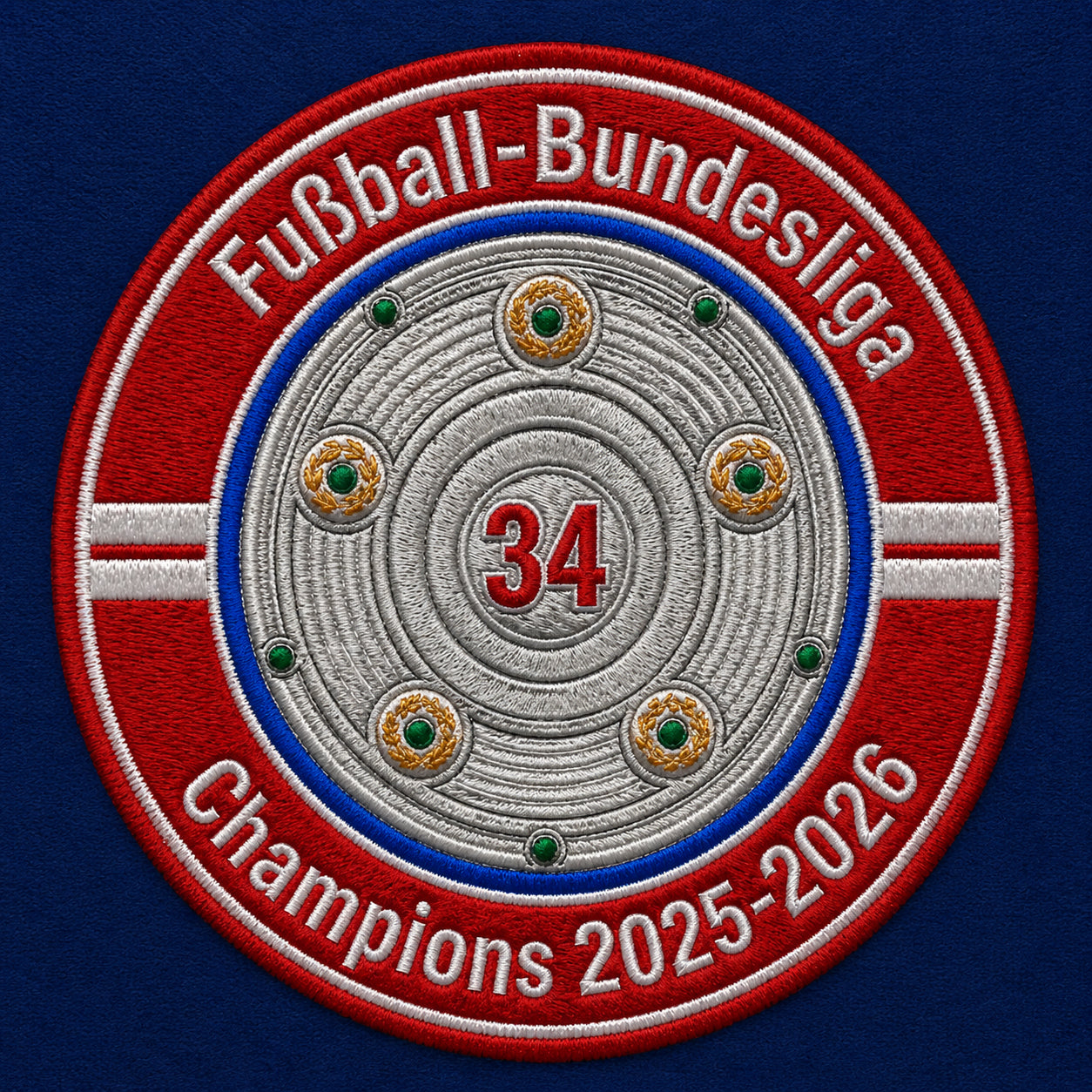 Bayern Munich Bundesliga Champions 2026 Shirt
