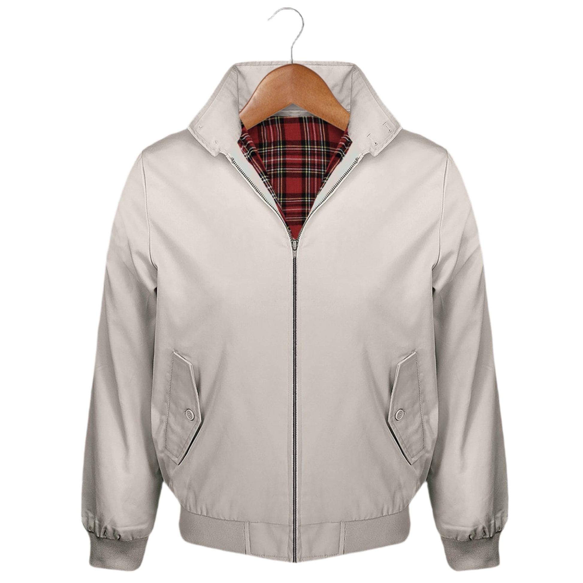 Beige Harrington Jacket