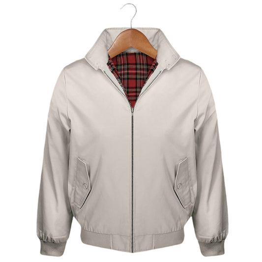 Beige Harrington Jacket