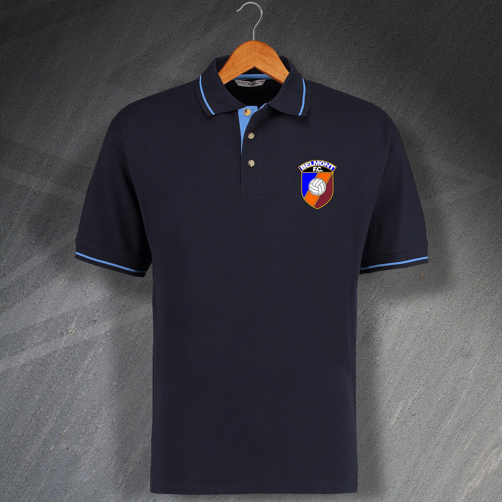 Retro Belmont FC Polo Shirt