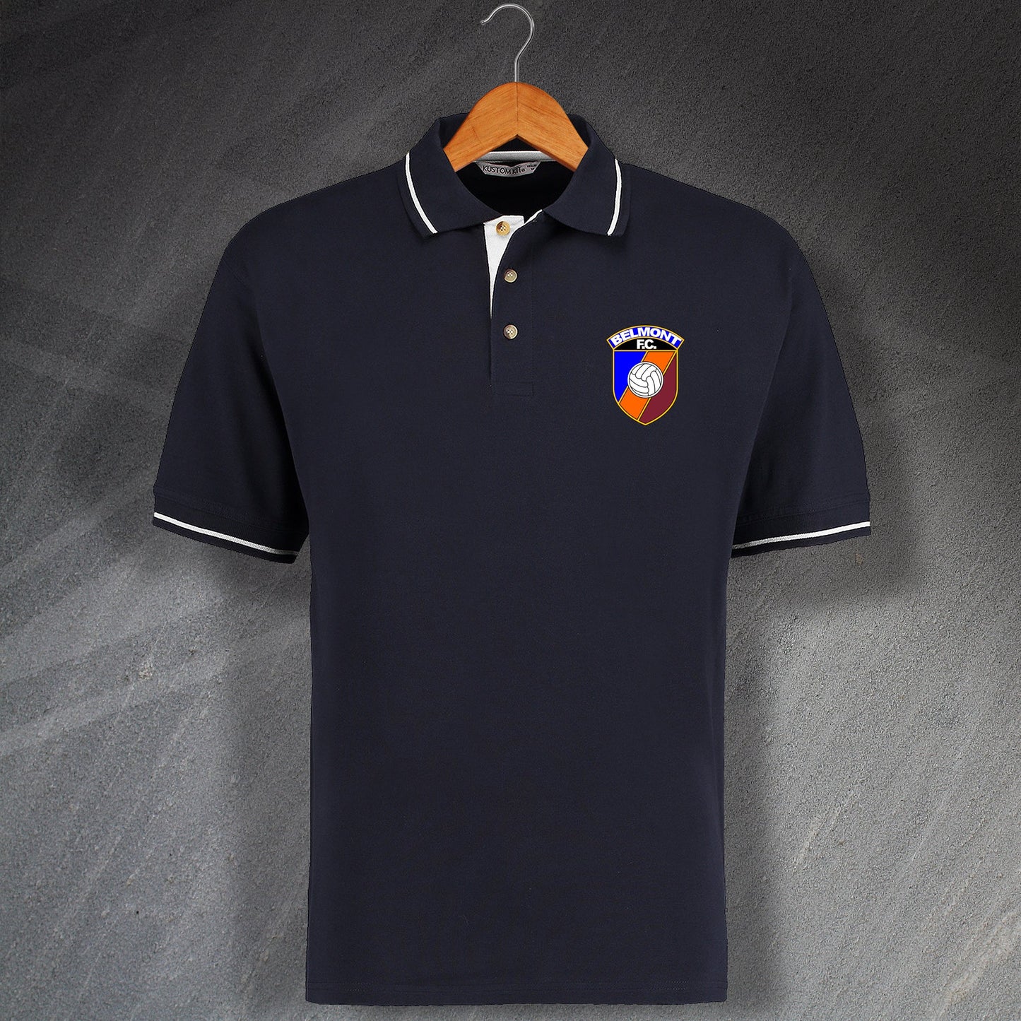 Retro Belmont FC Polo Shirt