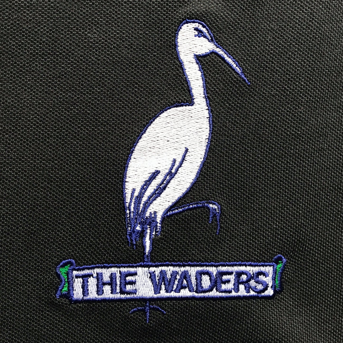 Retro Biggleswade Embroidered Contrast Polo Shirt
