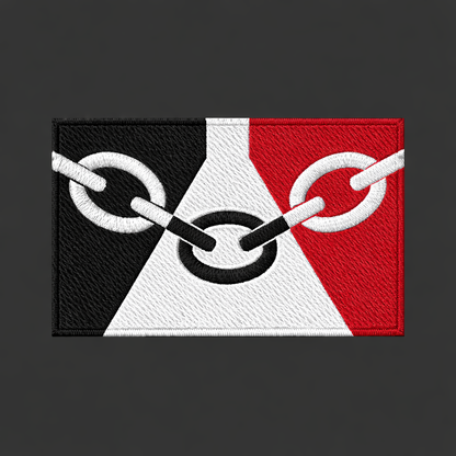 Black Country Flag Softshell Jacket