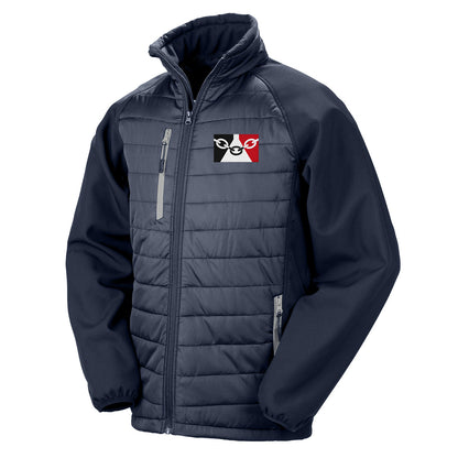 Black Country Flag Softshell Jacket