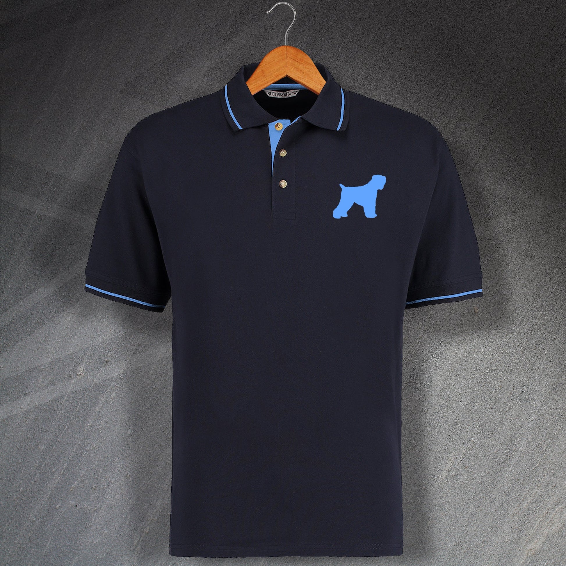 Black Russian Terrier Polo Shirt