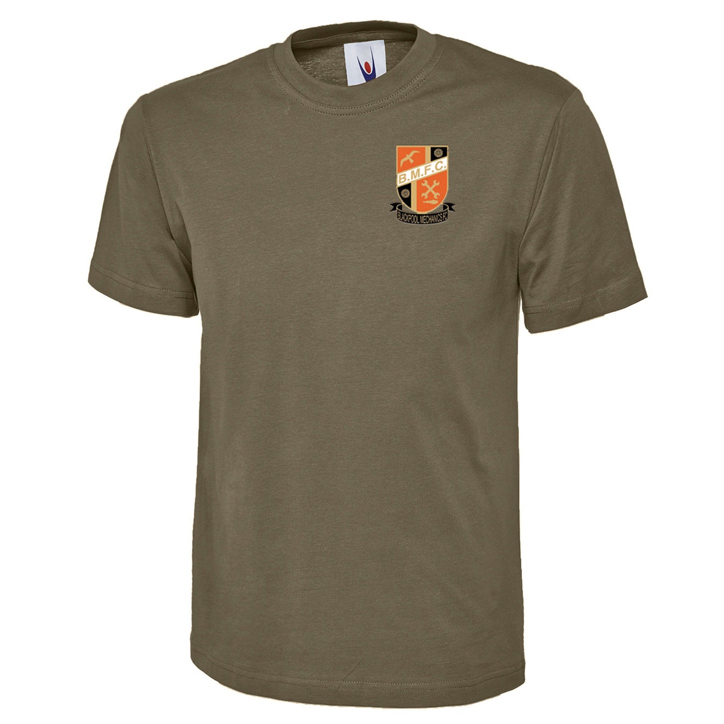 Retro Blackpool Metal Mechanics Embroidered Classic T Shirt