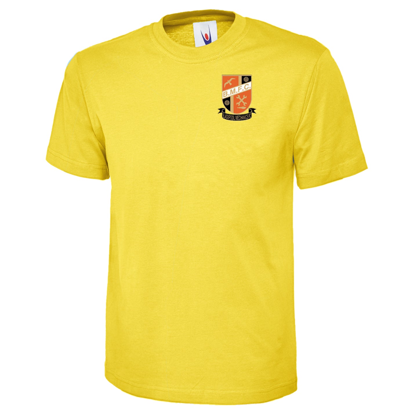 Retro Blackpool Metal Mechanics Embroidered Classic T Shirt