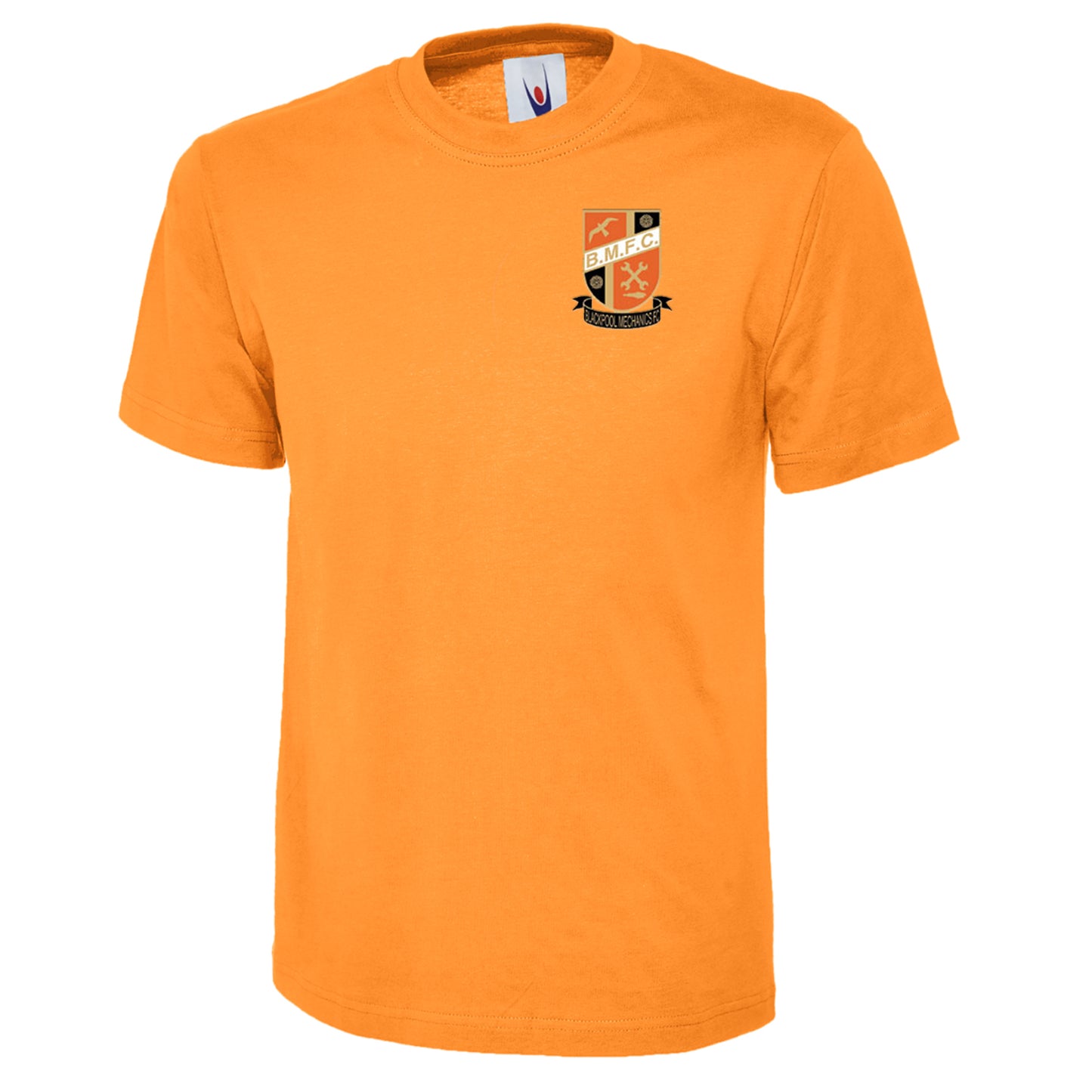 Retro Blackpool Metal Mechanics Embroidered Classic T Shirt