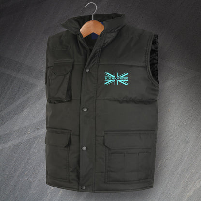 Blue Moon Rising Union Jack Super Pro Bodywarmer