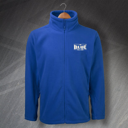 I'm Blue Till I Die Embroidered Fleece