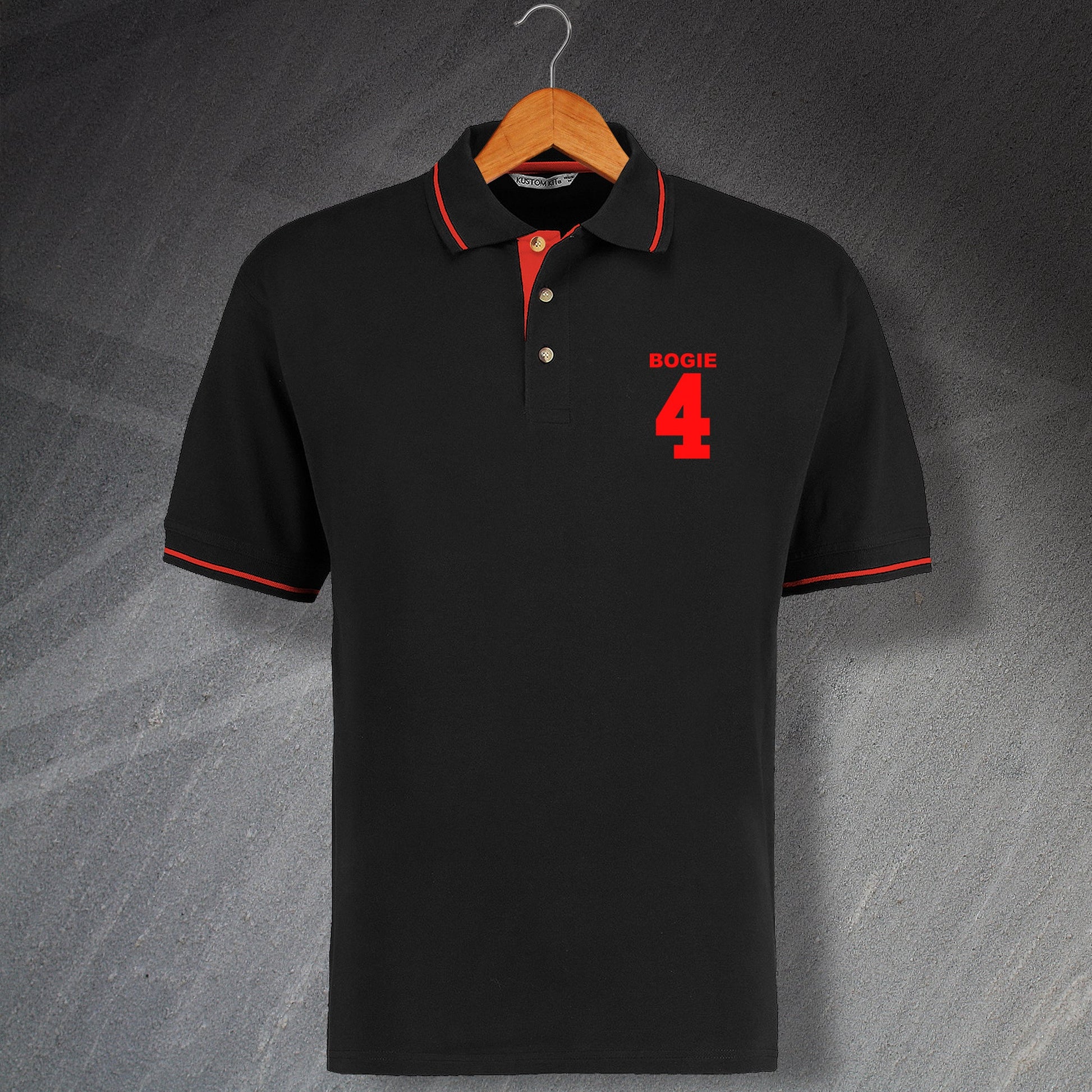 Ian Bogie Port Vale Football Polo Shirt