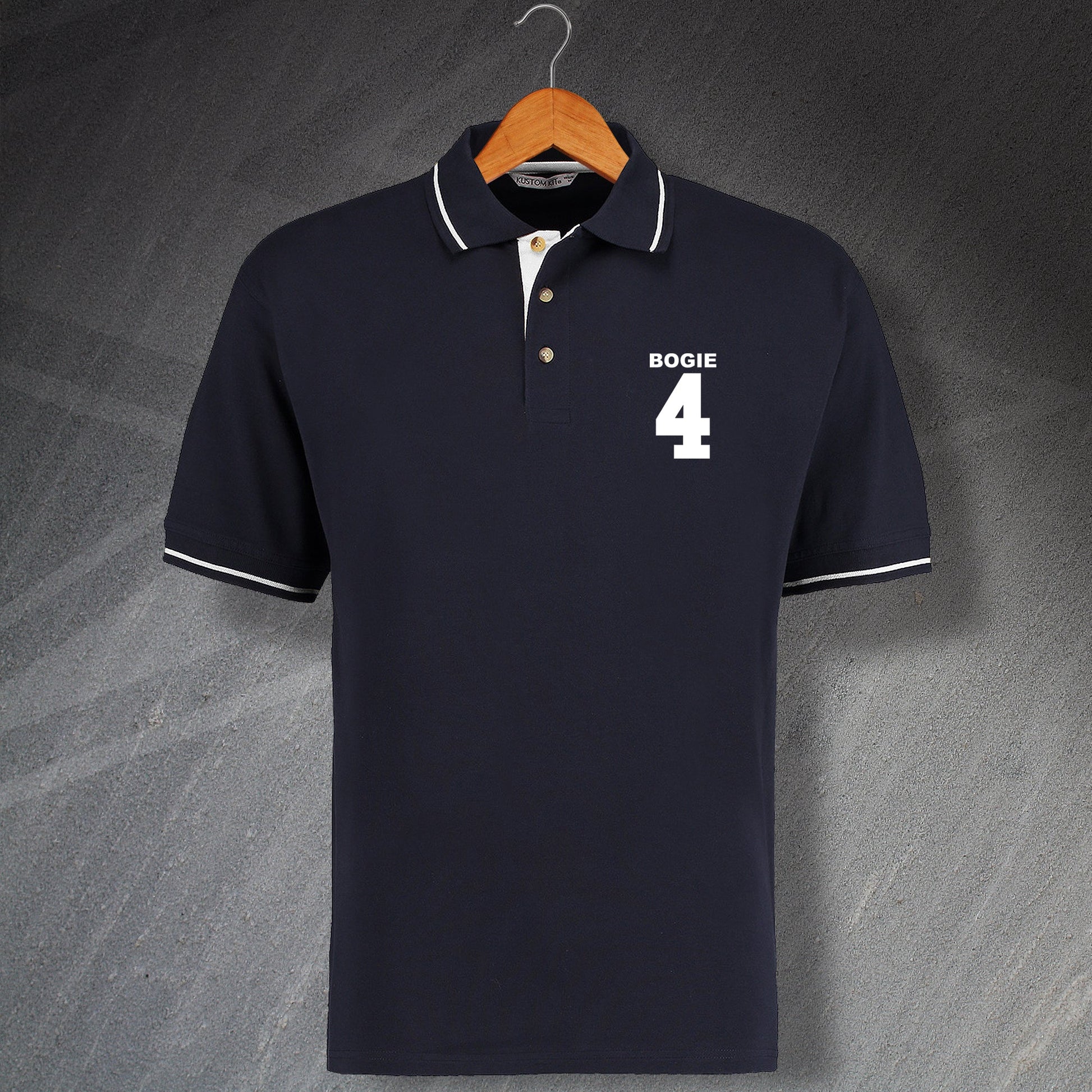 Ian Bogie Port Vale Football Polo Shirt