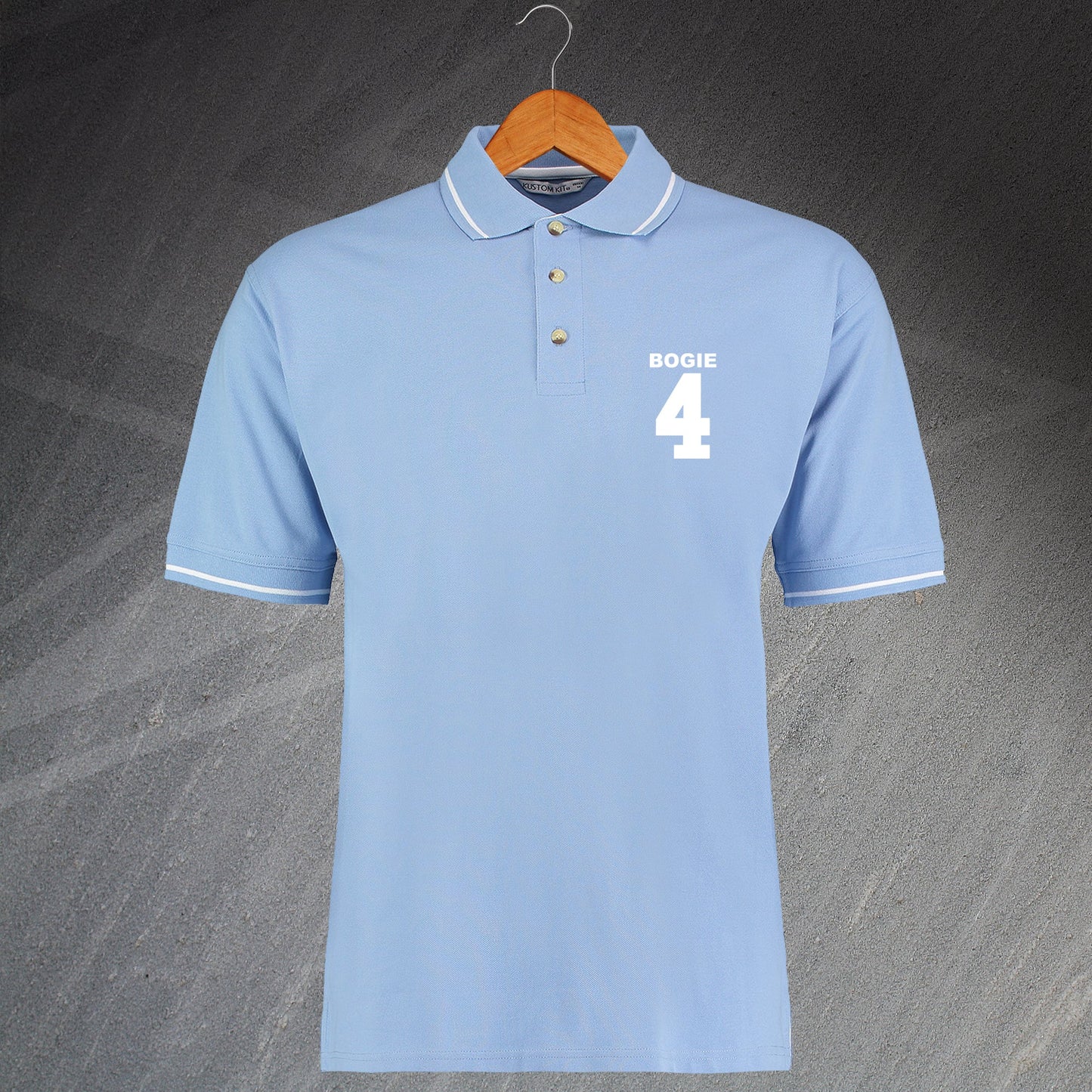 Ian Bogie Port Vale Football Polo Shirt
