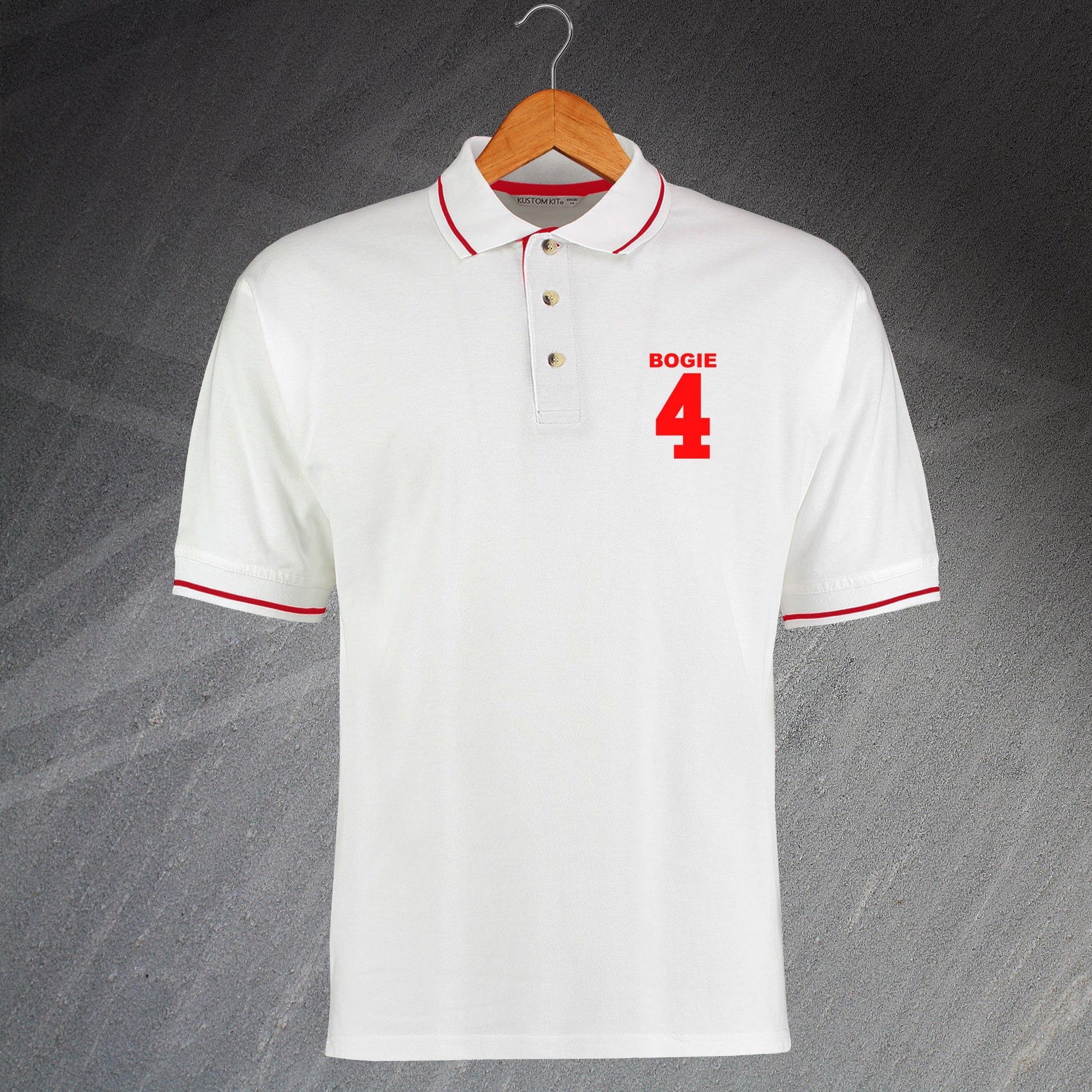Ian Bogie Port Vale Football Polo Shirt