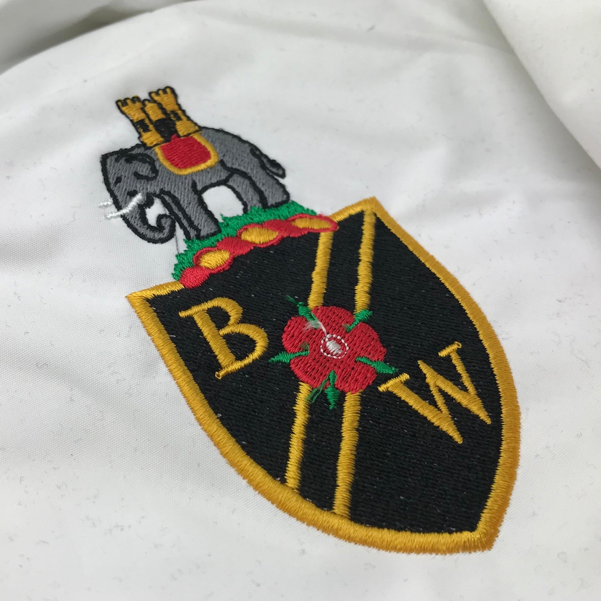 Retro Bolton 1971 Embroidered Full Zip Hoodie