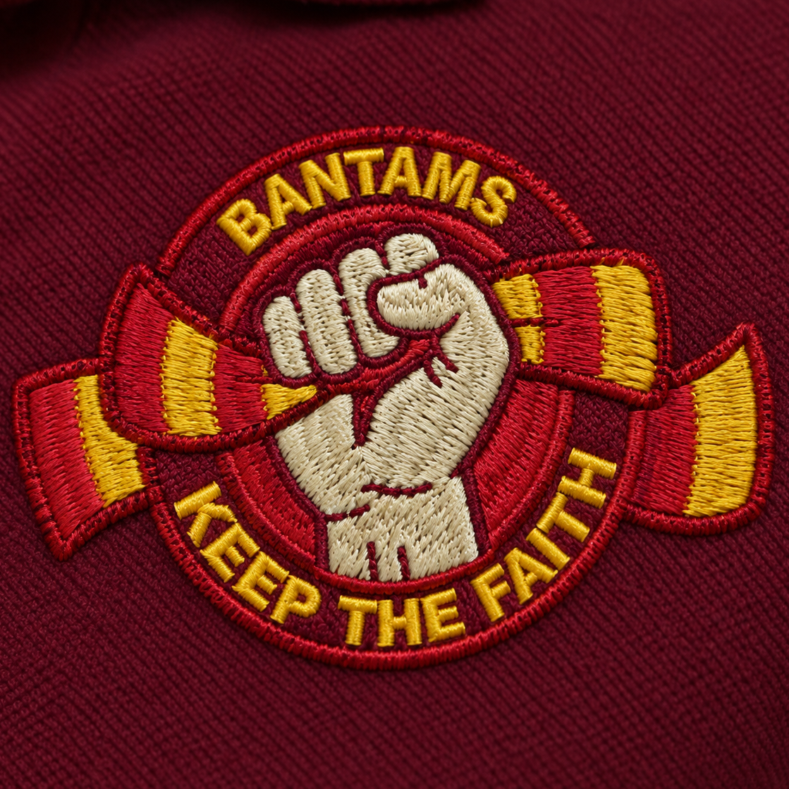 Bradford City Football Polo Shirt