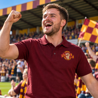 Bradford City Football Polo Shirt