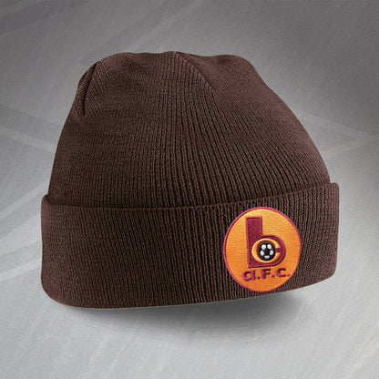 Retro Bradford Beanie Hat with Embroidered Badge