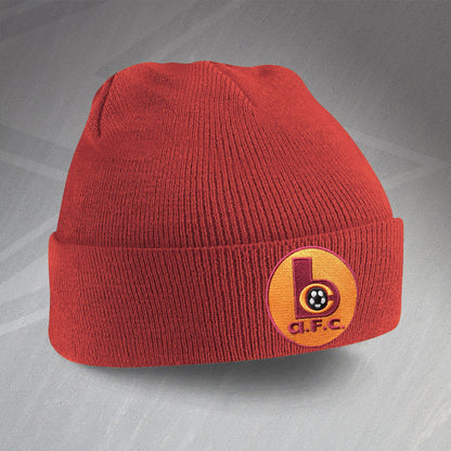 Retro Bradford Beanie Hat with Embroidered Badge