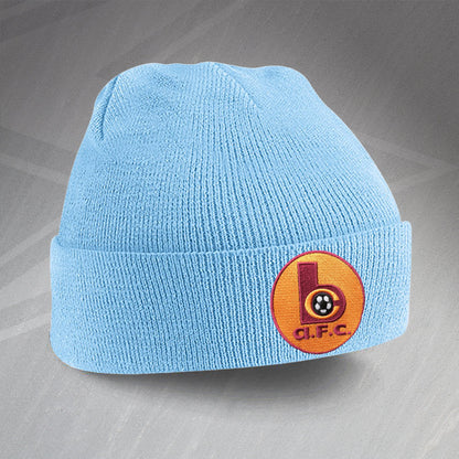 Retro Bradford Beanie Hat with Embroidered Badge