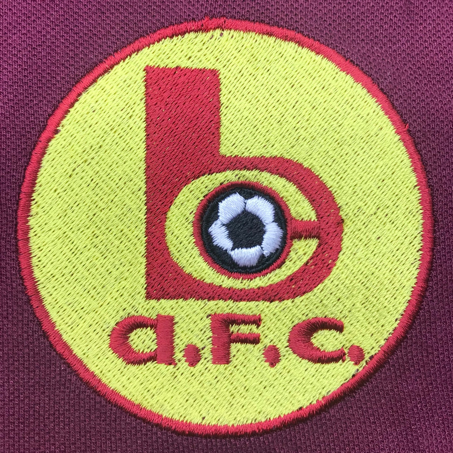 Old School Bradford Football Badge