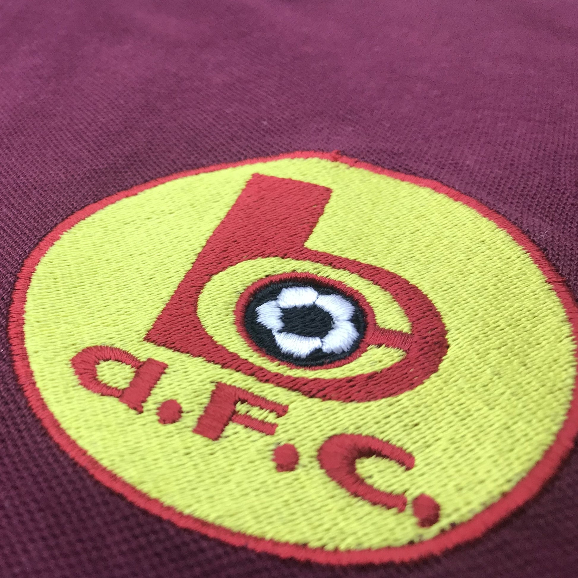 Old School Bradford Football Badge