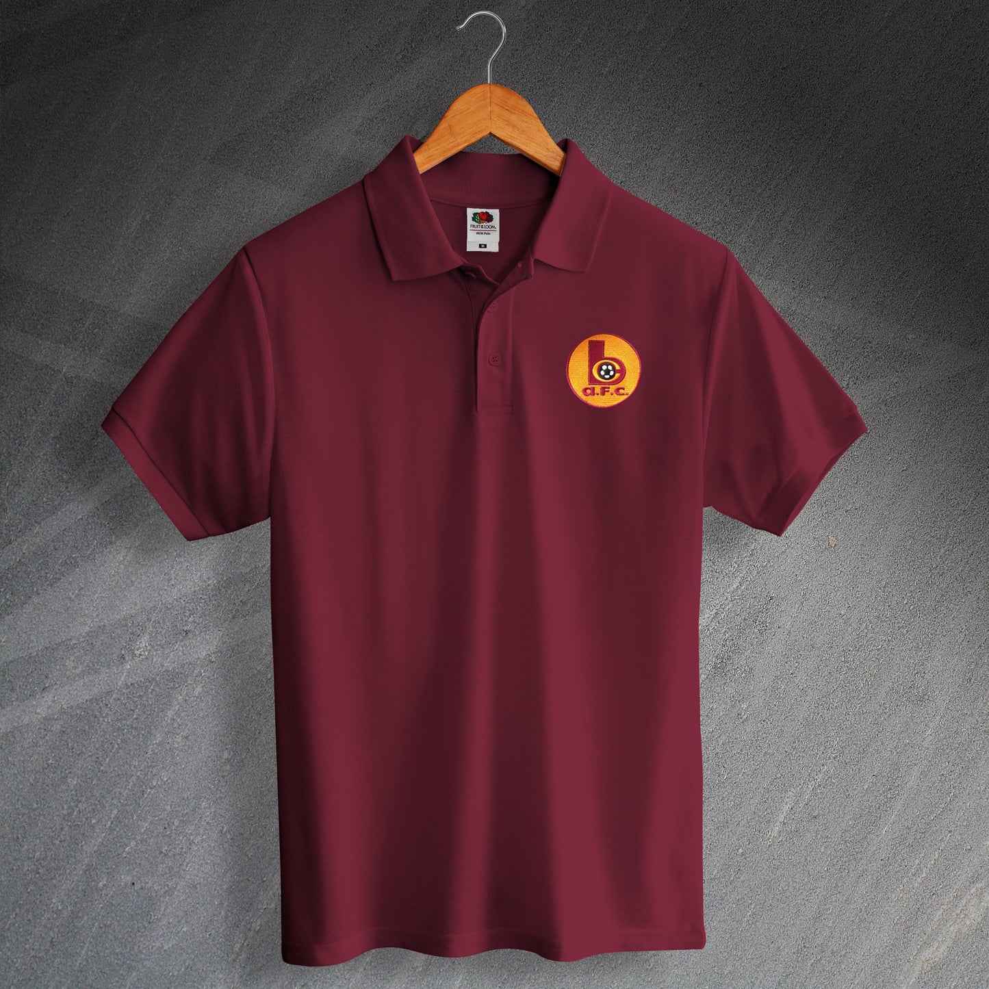 Old School Bradford Football Polo Shirt