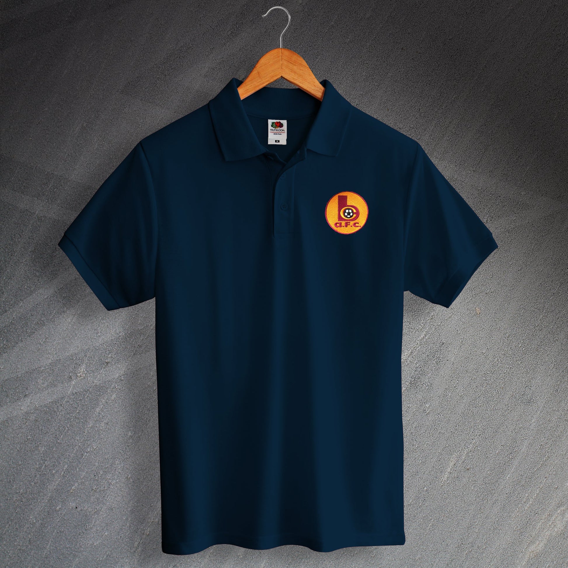 Old School Bradford Football Polo Shirt