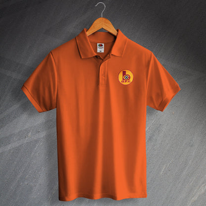 Old School Bradford Football Polo Shirt