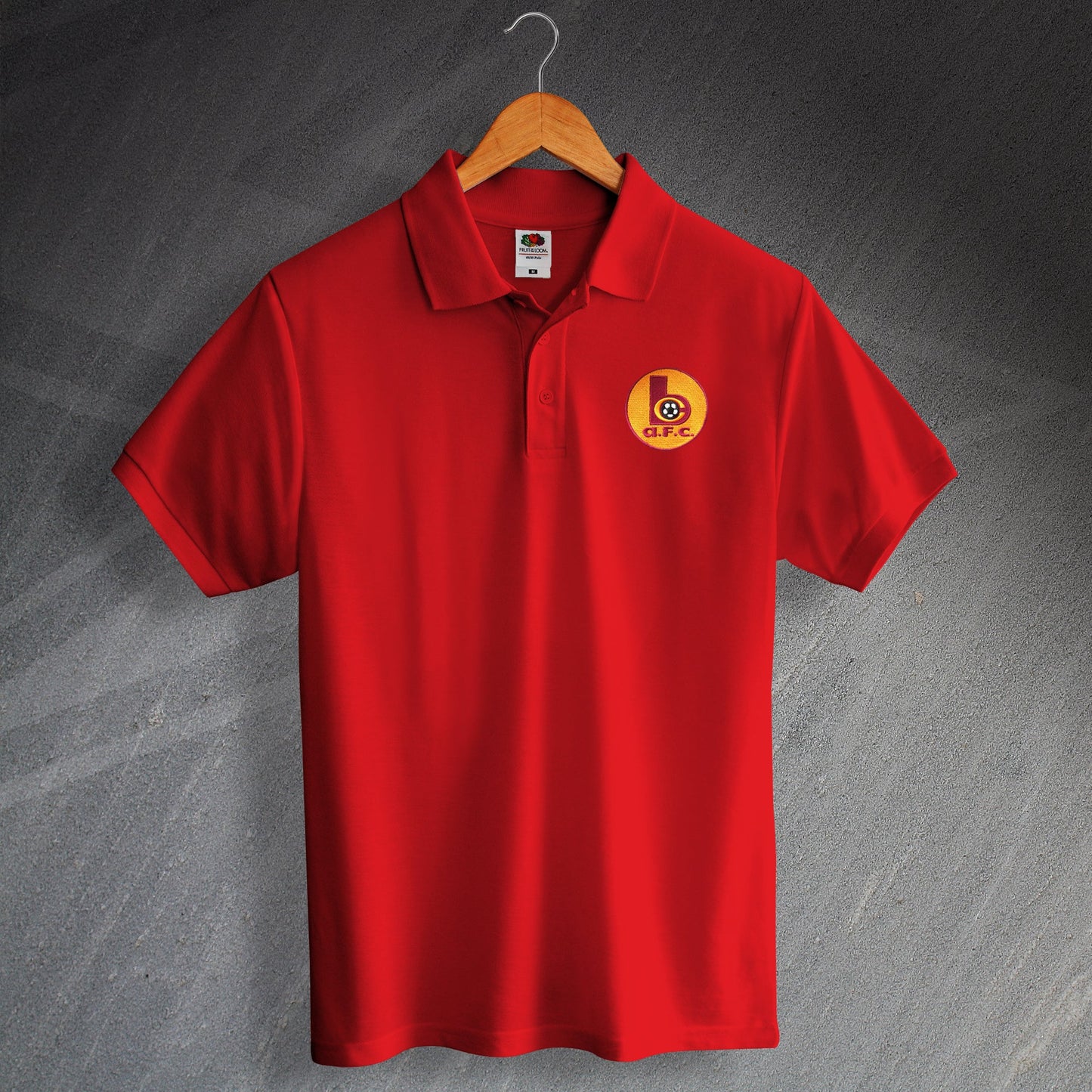 Old School Bradford Football Polo Shirt