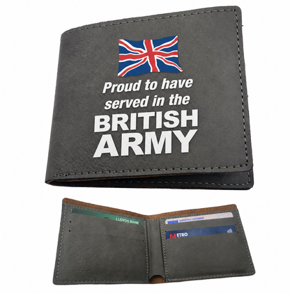 British Army Leather Wallet