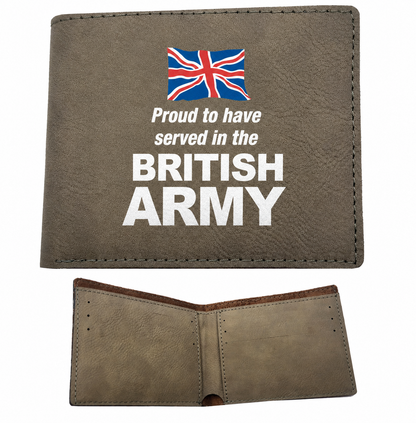 British Army Leather Wallet