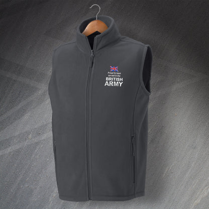 British Army Fleece Gilet