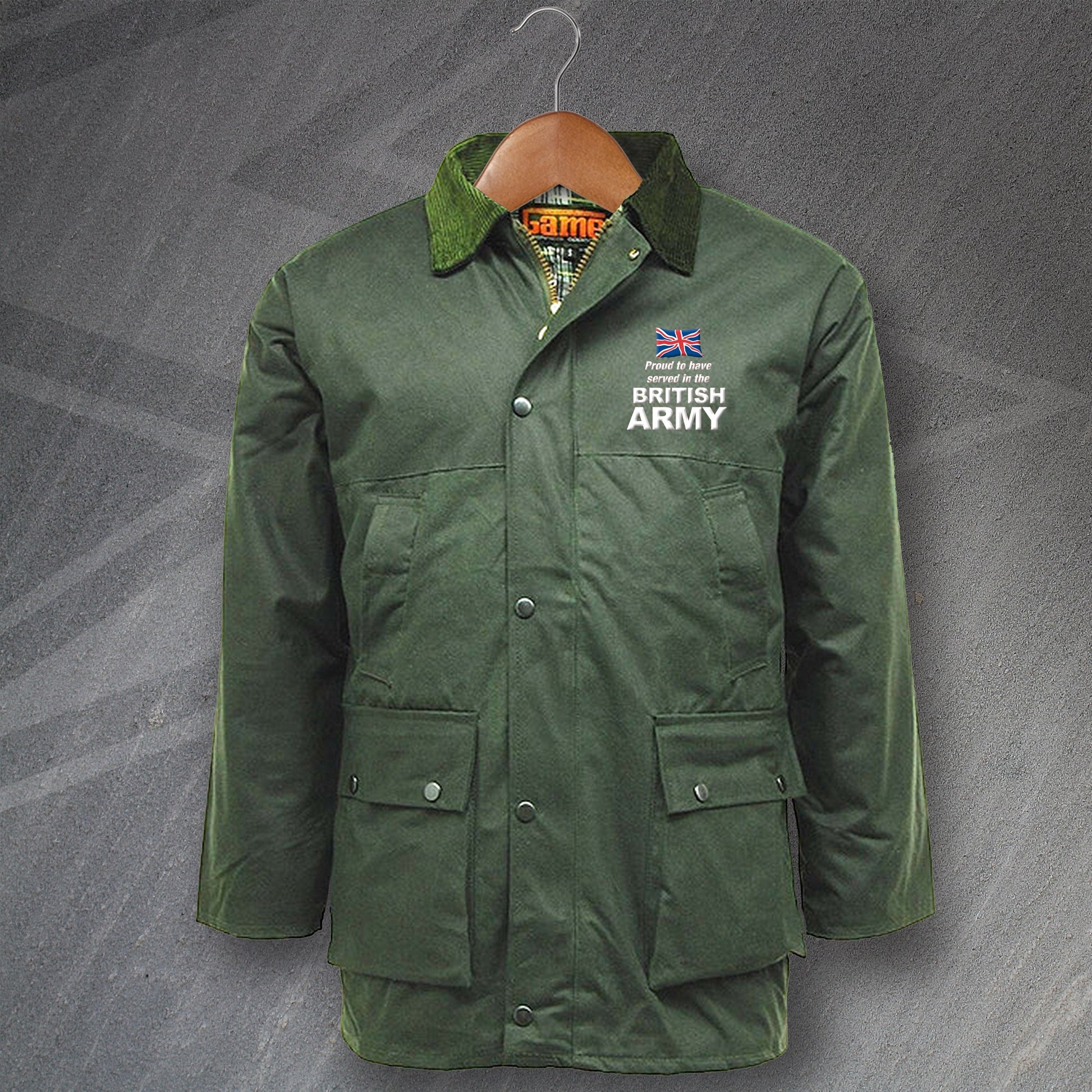 British Army Wax Jacket