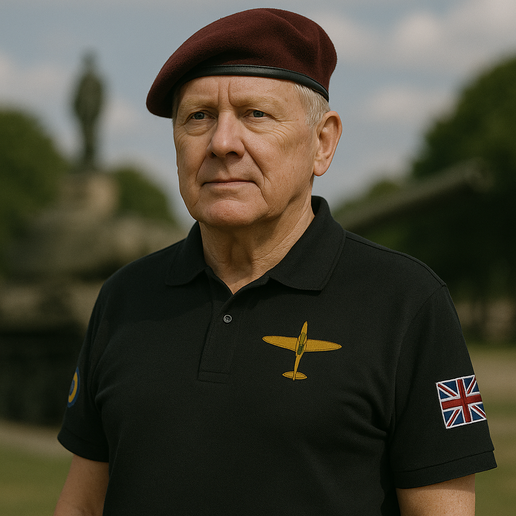 British Supermarine Spitfire Polo Shirt
