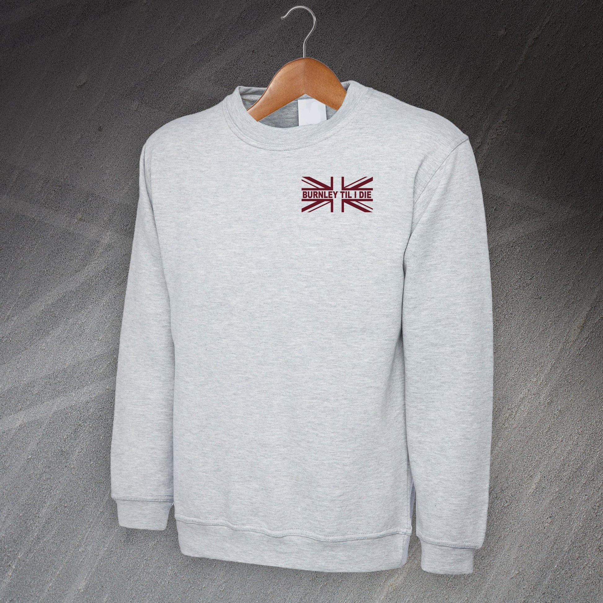 Burnley Football Flag Sweatshirt