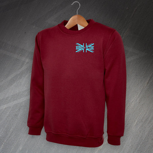 Burnley Football Flag Sweatshirt