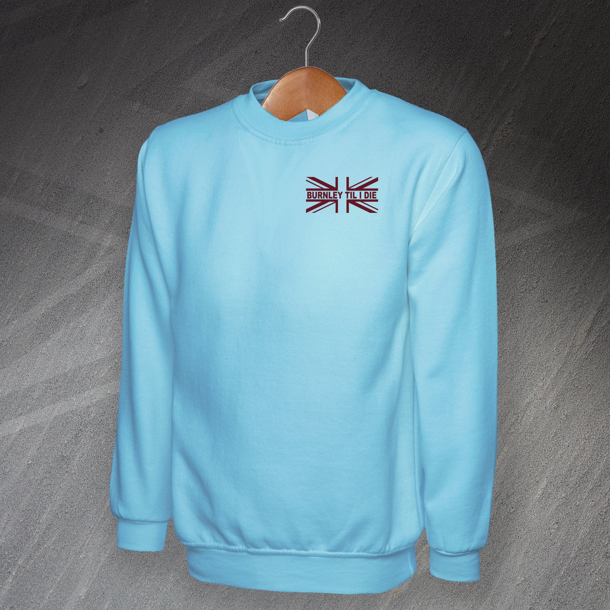 Burnley Football Flag Sweatshirt