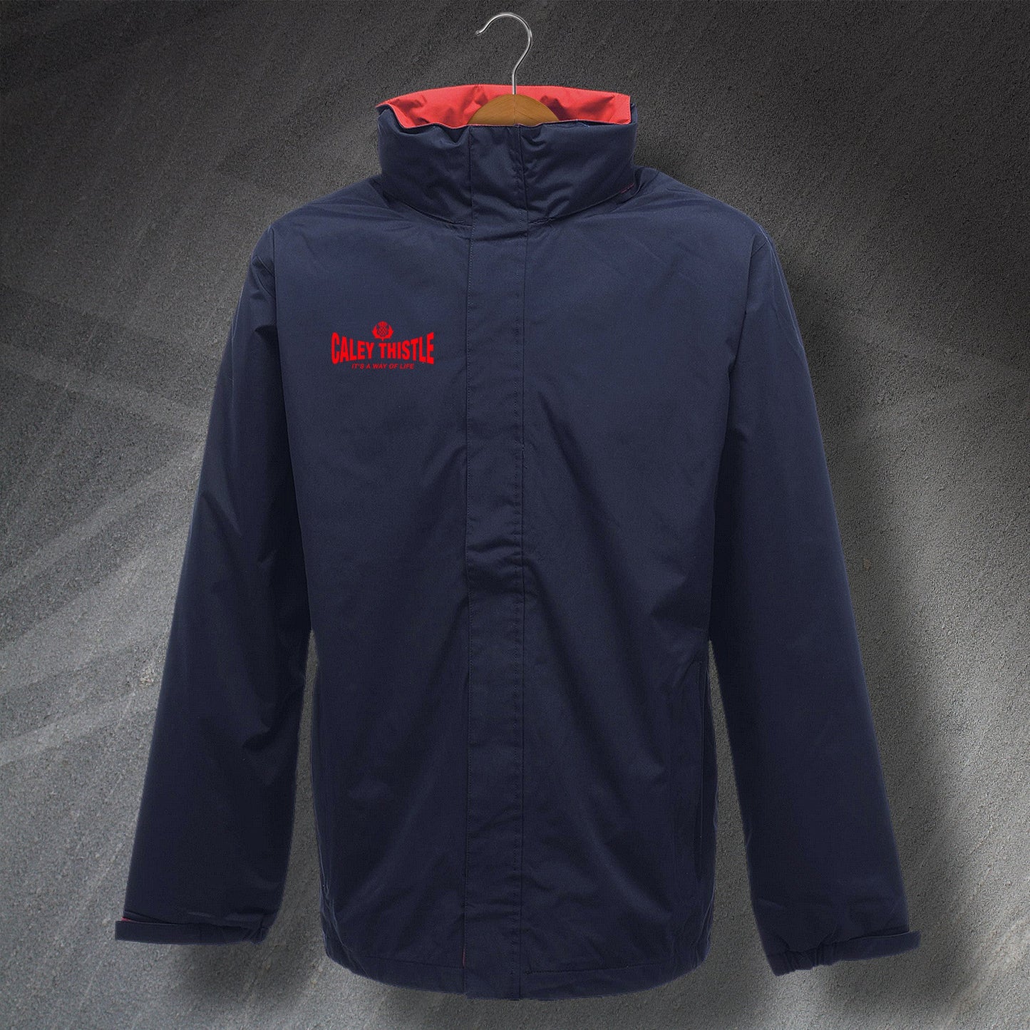 Caley Thistle It's a Way of Life Embroidered Waterproof Jacket