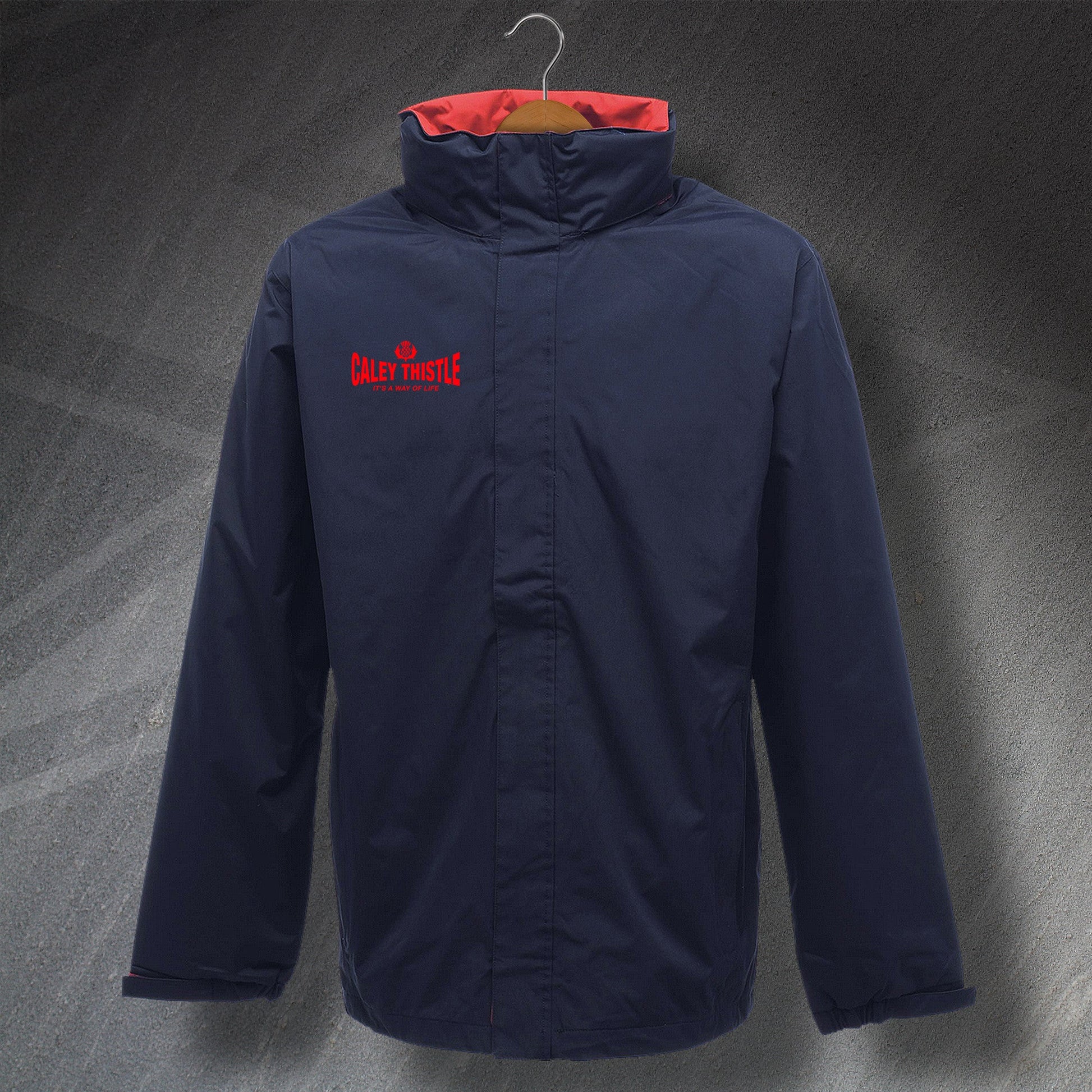 Caley Thistle It's a Way of Life Embroidered Waterproof Jacket