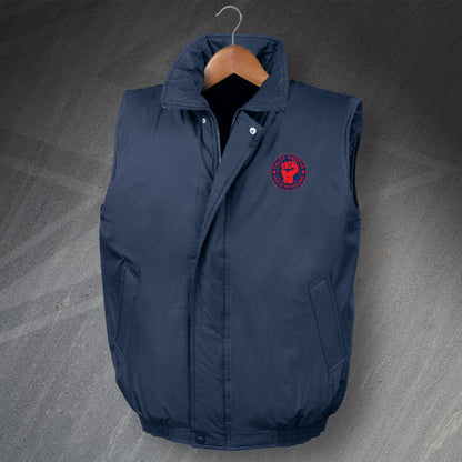 Caley Thistle Pride of The Highlanders Embroidered Padded Gilet