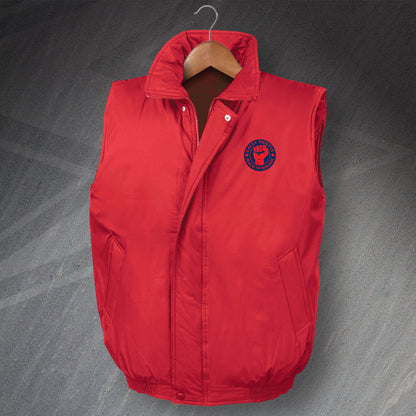 Caley Thistle Pride of The Highlanders Embroidered Padded Gilet